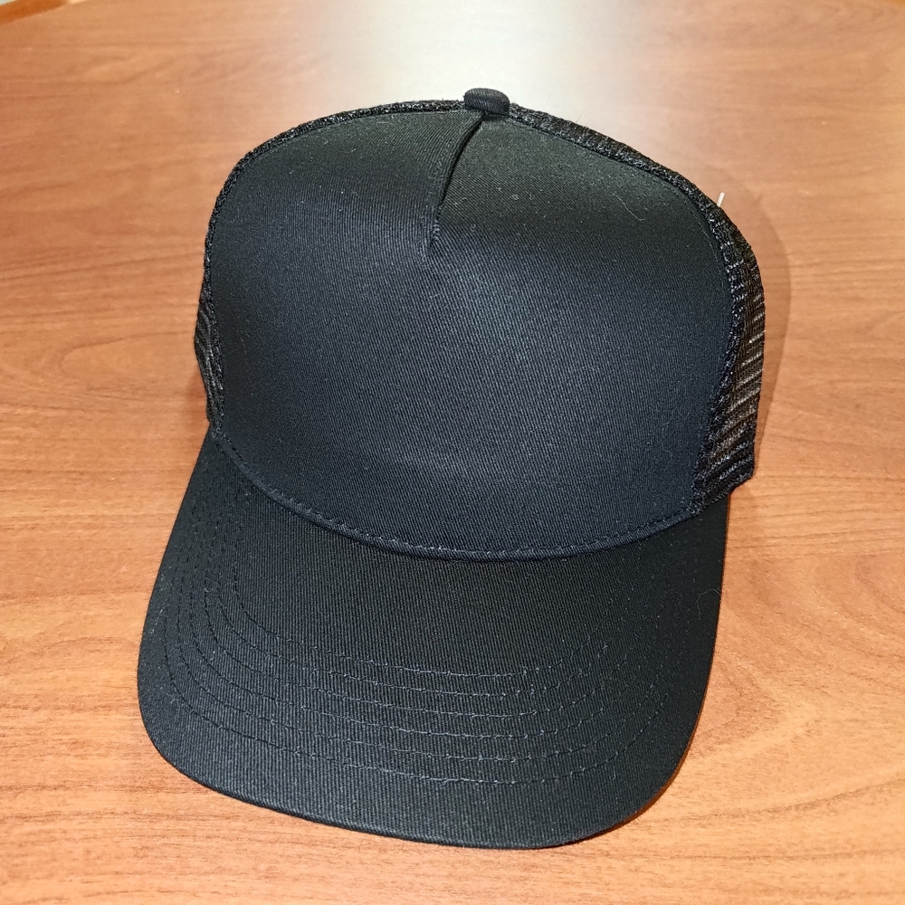 Plain Trucker Mesh Baseball Snapback Hat Cap New